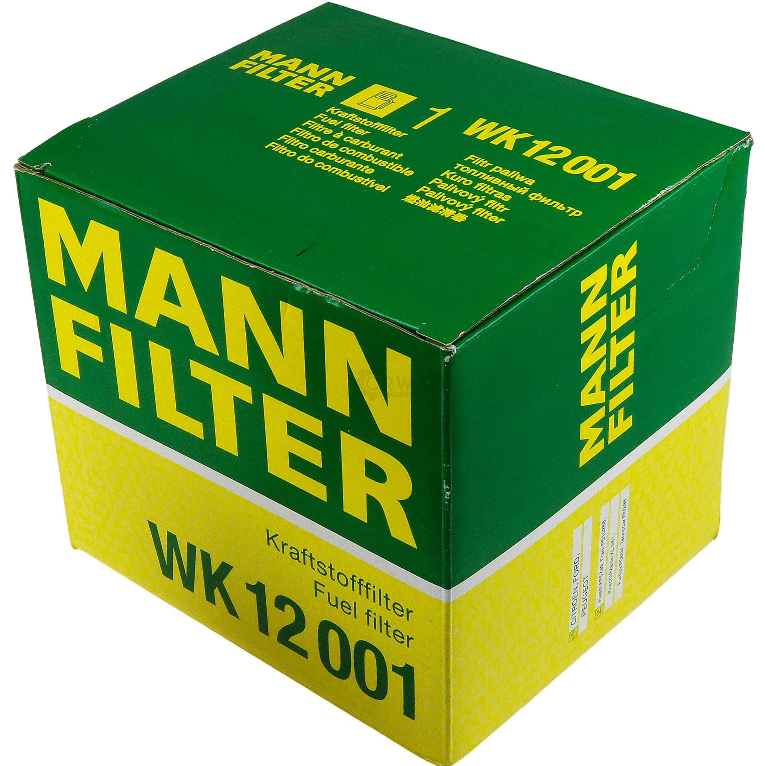 Paquete de inspección Kit de mantenimiento de filtros con filtro de aceite HU 711/51 x, filtro de aire C 35 160/1, filtro de combustible WK 12 001, filtro de habitáculo CUK 4179, tornillo de