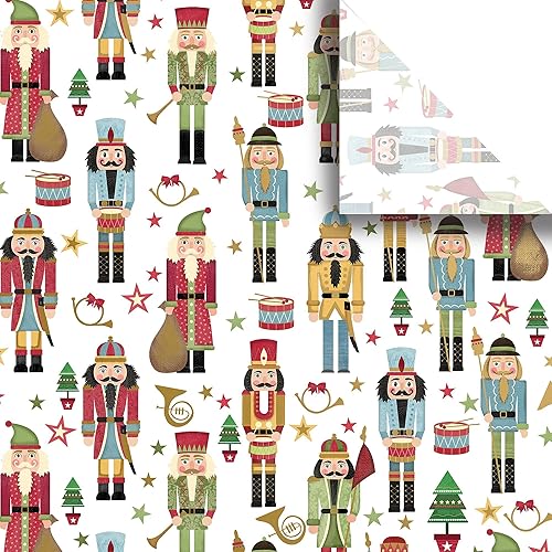 Miniatura 8 de Jillson Roberts Papel de seda impreso, suministros de envoltura de regalos para Navidad, bolsas de agradecimiento, cumpleaños, bodas y más, floral