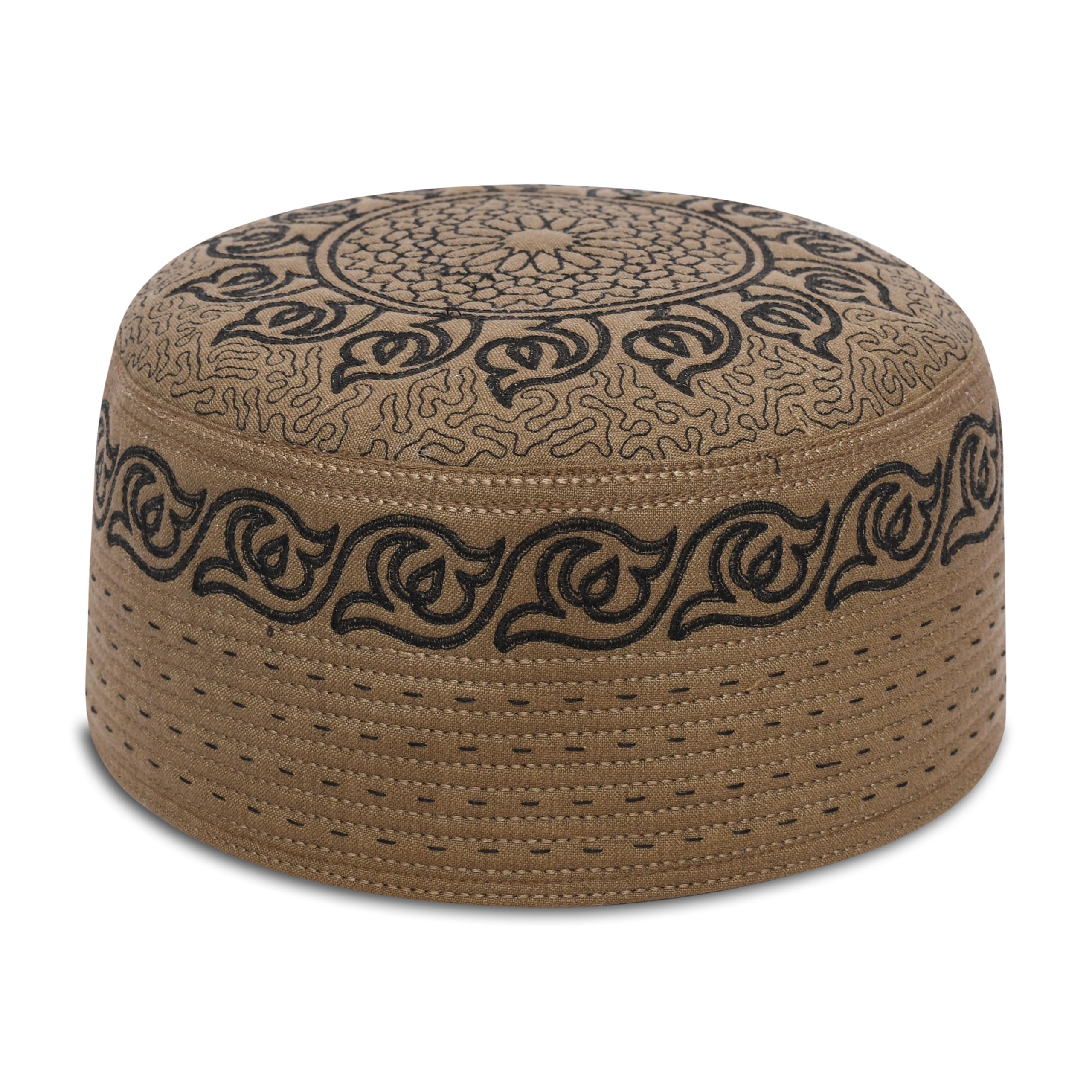 mtopi Muslim Namaz Cap Muslim Topi Daily Prayer Namaz Topi | Comfortable Cotton Muslim Prayer Topi for Men & Boys-picture-23