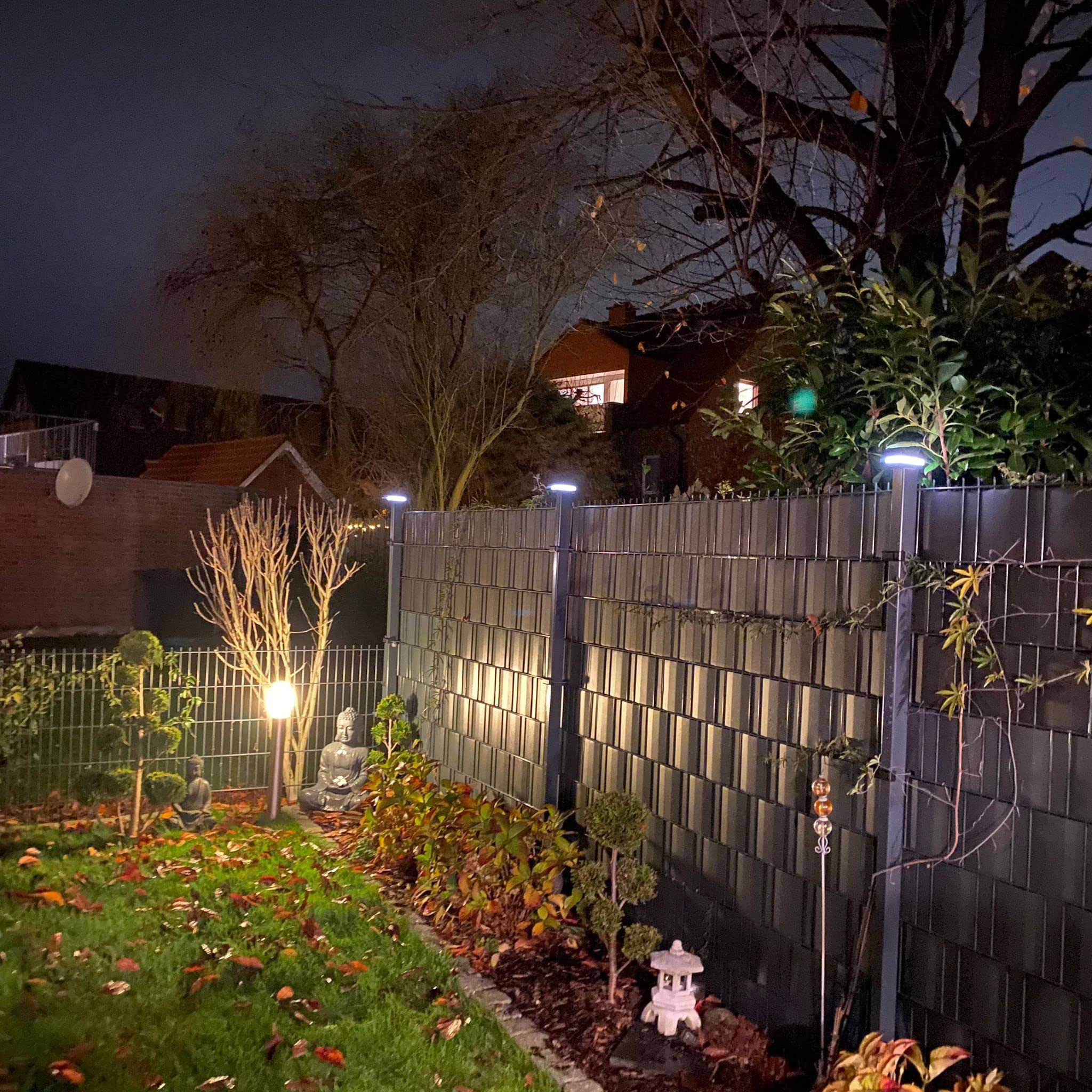 LED Solar-Pfostenkappe KAPPA (Weiß)