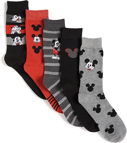 Miniatura 5 de Disney Mickey Mouse - Paquete de 5 calcetines para hombre