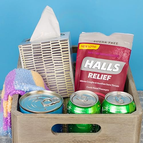 Miniatura 10 de Halls, Gotas para la tos sin azúcar, cereza negra, 25 unidades