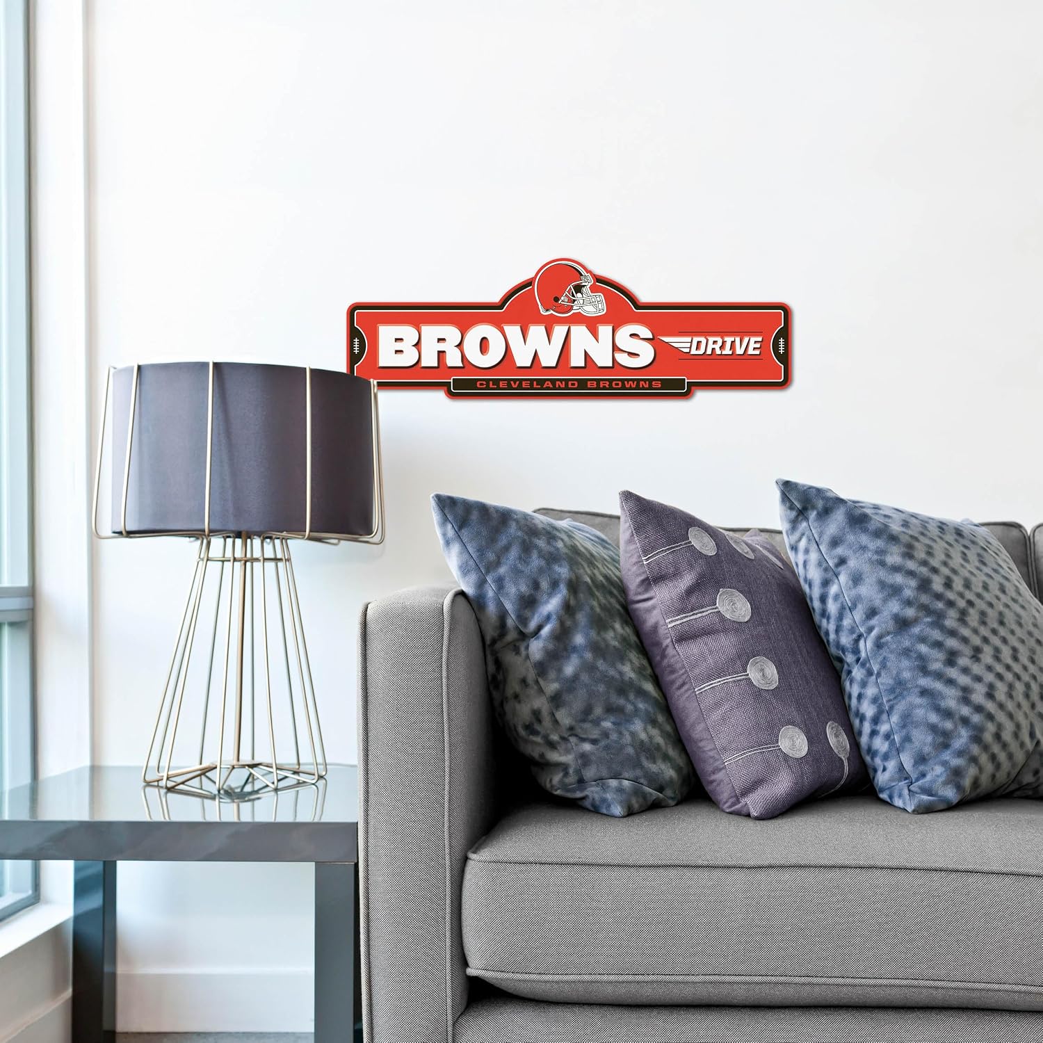 YouTheFan NFL 3D Street Sign, precision-crafted, ready-to-hang wall art, officially licensed and stylish addition for the ultimate team fan