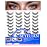 BEYELIAN False Eyelashes Natural Look 20 Pairs Strip Lashes, Wispy Lash Pack Soft 3D Volume Faux Mink Lashes That Look Like Extensions C-MIX-2