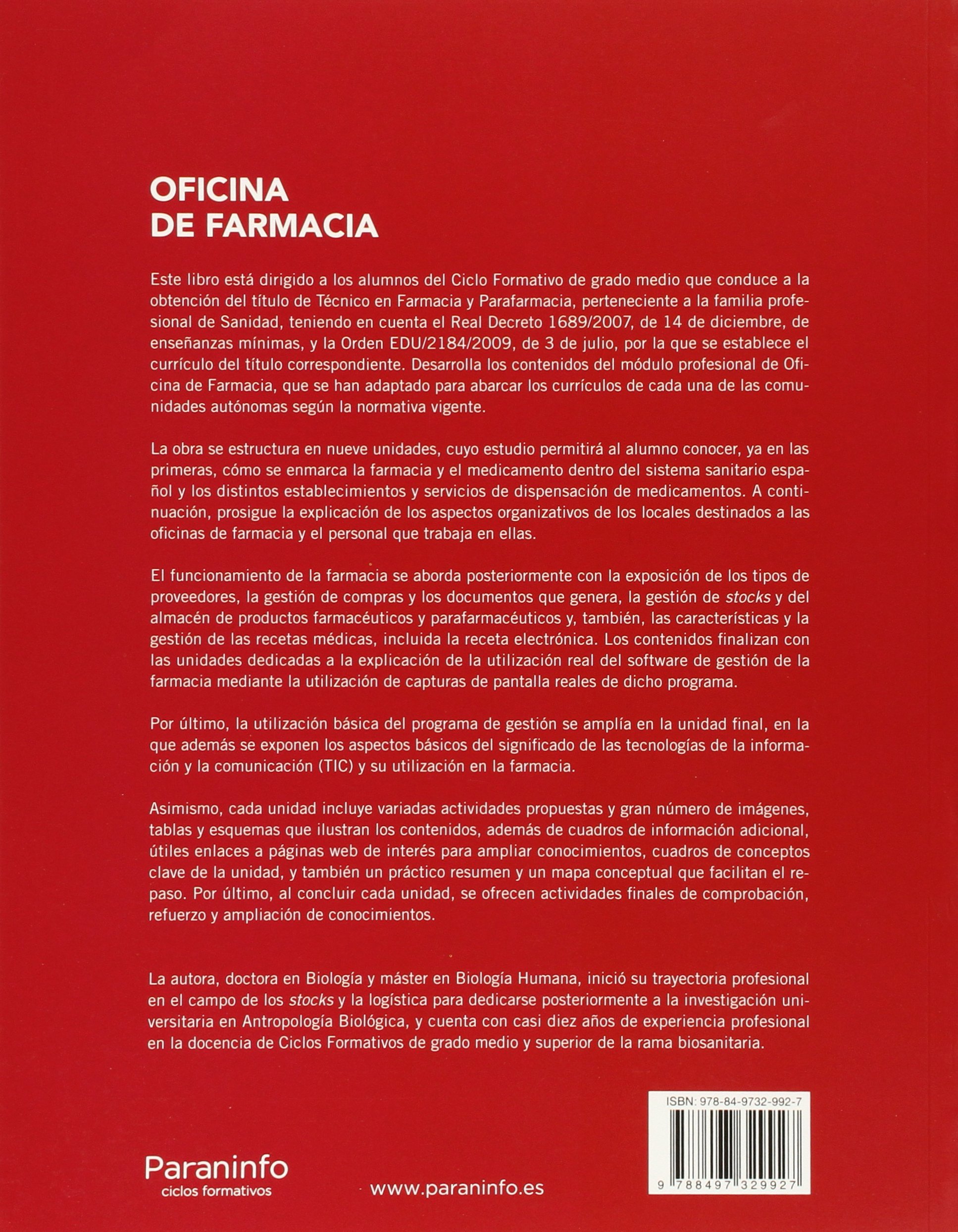 Oficina de farmacia (Sanidad)
