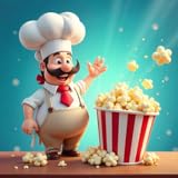 Popcorn Panic Movie Food Maker Machine Fill the Box Game 2025