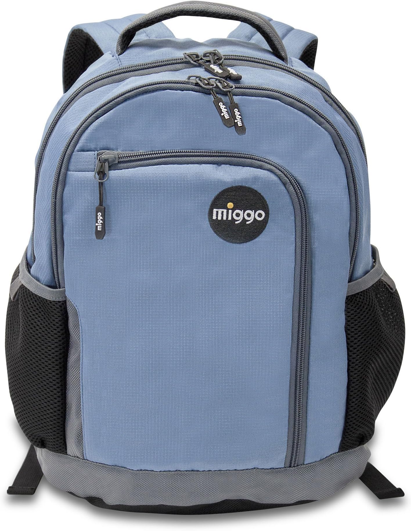 MIGGO STYLE MIDTOWN GENIUS Sport Backpack, Polyester, Light Blue, Fits up to 15-inch Laptop & 10-inch Tablet