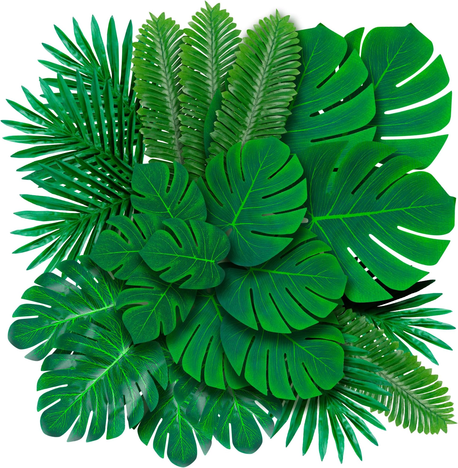 Decopom Pack of 48 Palm Leaves