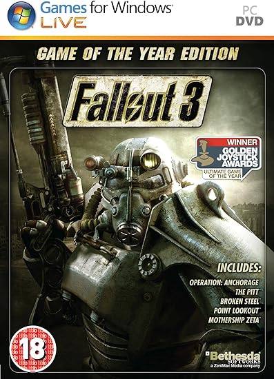 Amazon Co Jp Fallout 3 Game Of The Year Edition 輸入版 Eu Pcソフト Amazon Co Jp Fallout 3 Game Of The Year Edition 輸入版 Eu Pcソフト