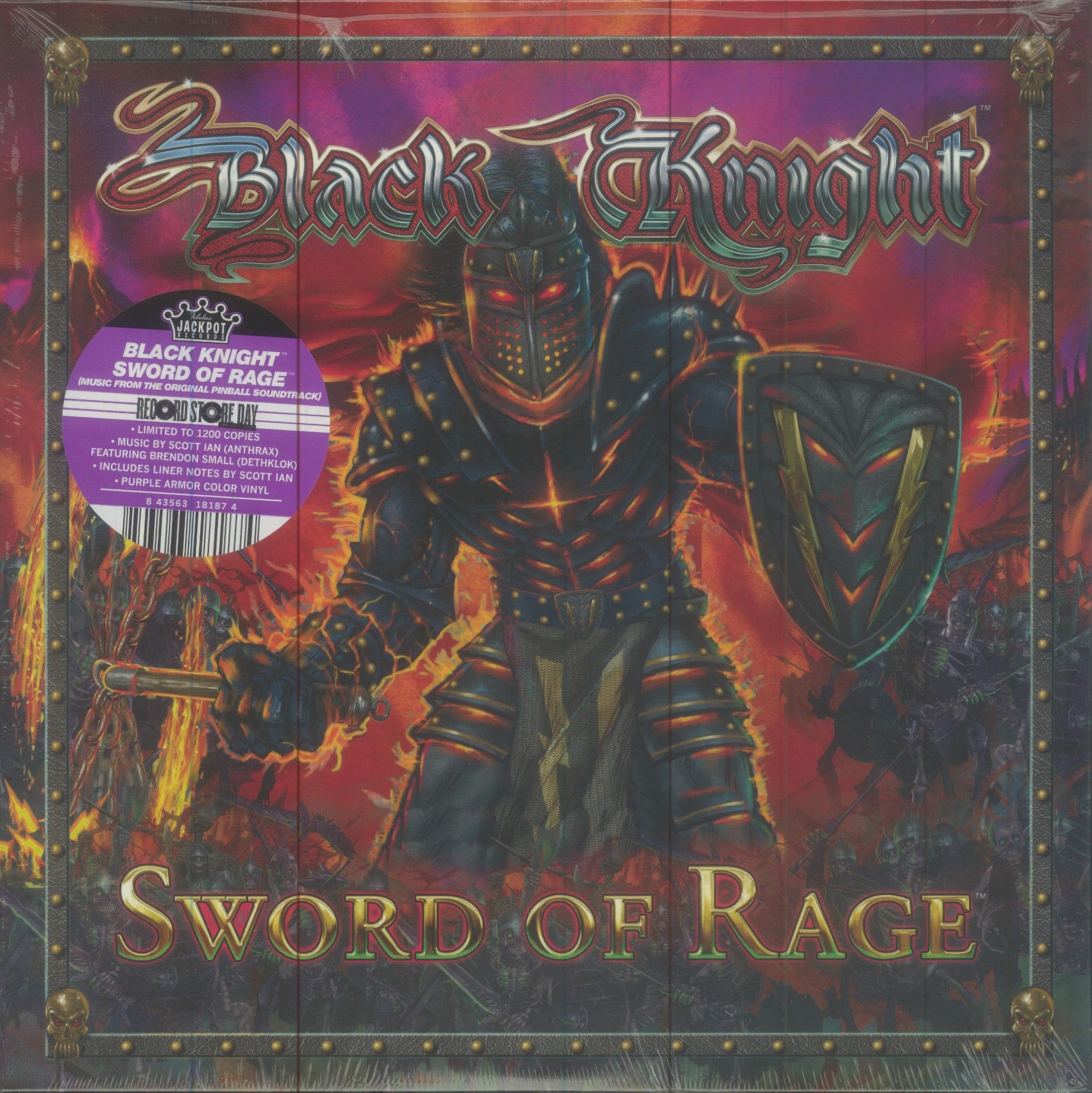 Black Knight Sword Of Rage (Pinball Soundtrack) (Purple Marble Vinyl) [VINYL]