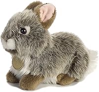 Vista 2 de Aurora World Miyoni Conejo bebé de felpa, gris