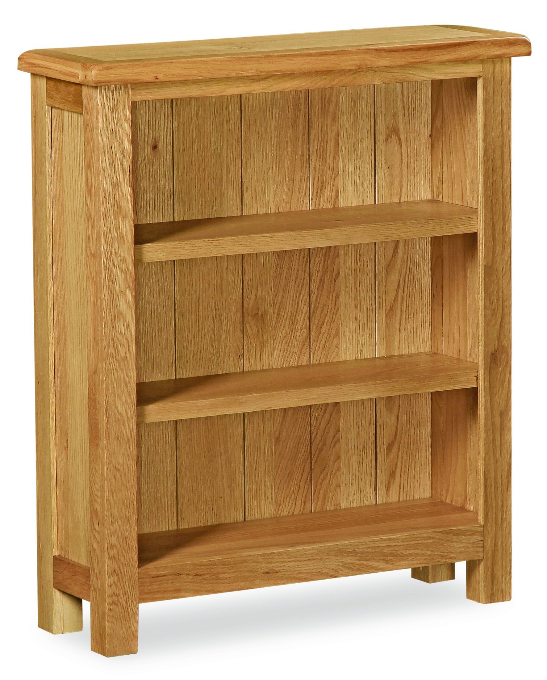 Florsol Nebraska Modern Oak Small Bookcase - Fully Assembled