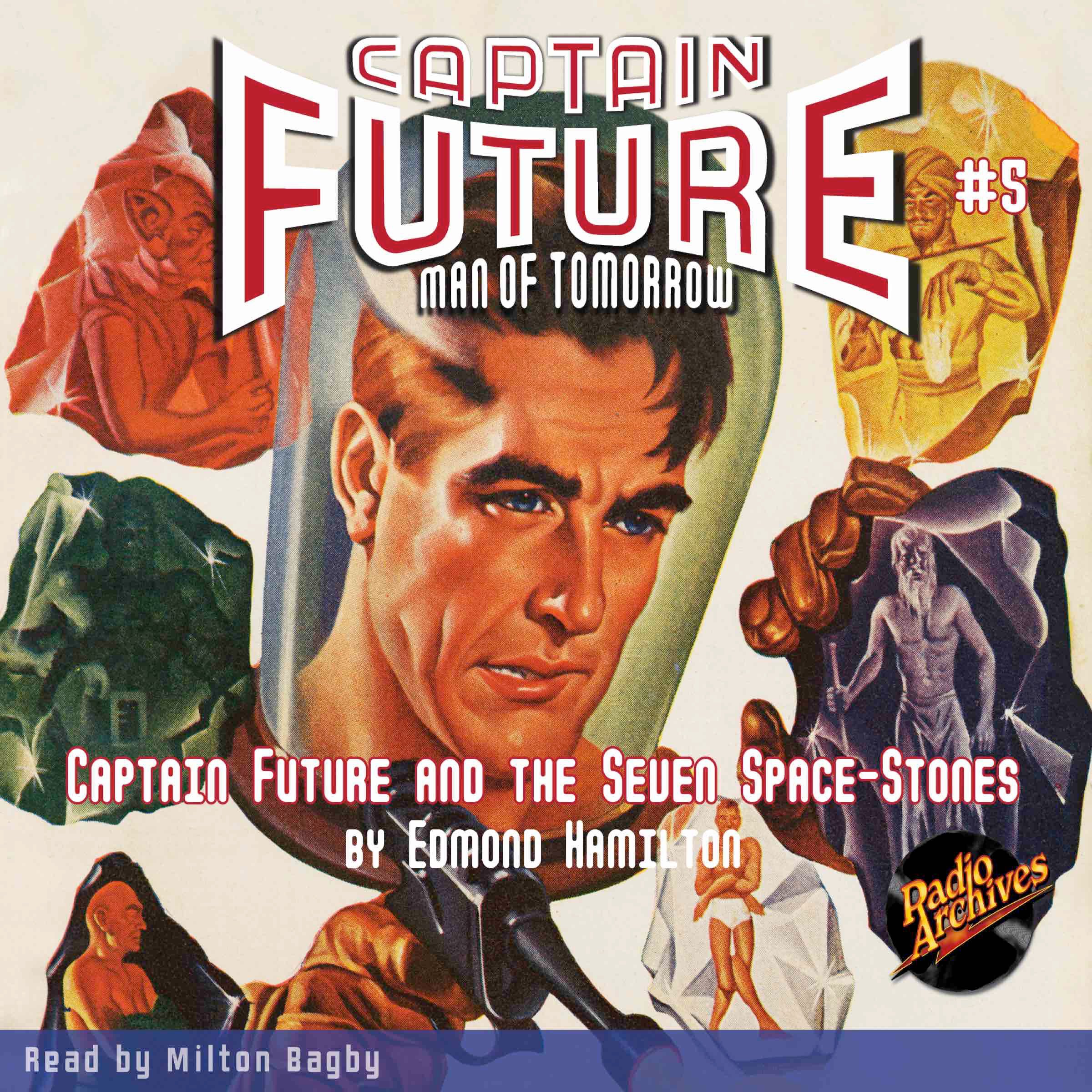 Cover art for Captain Future and the Seven Space Stones