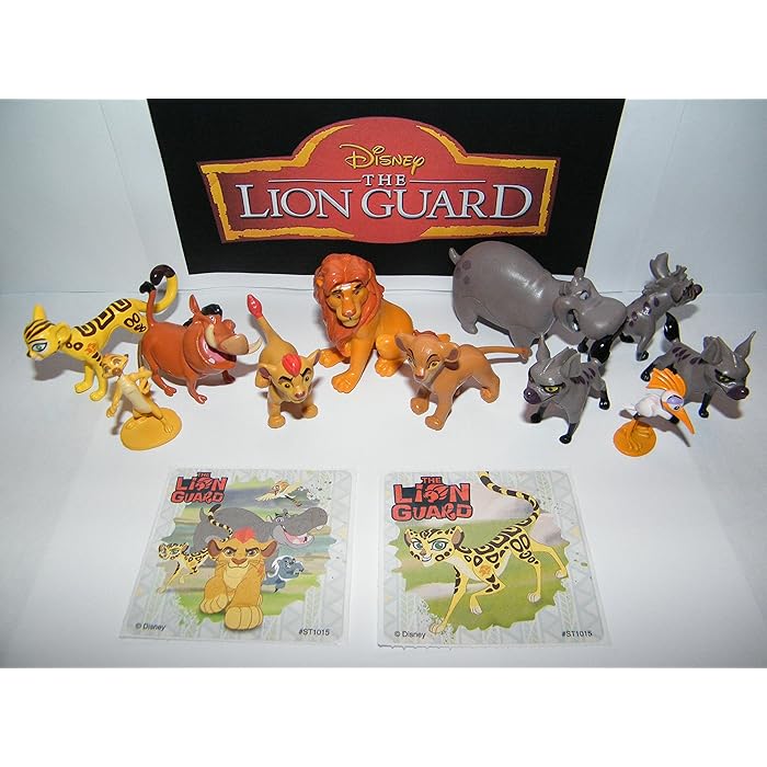 Buy Disney The Lion Guard Deluxe Figure Set of 14 Toy Kit with Figures
