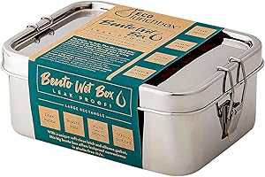 ecolunchbox Stainless Steel Rectangle Bento Box