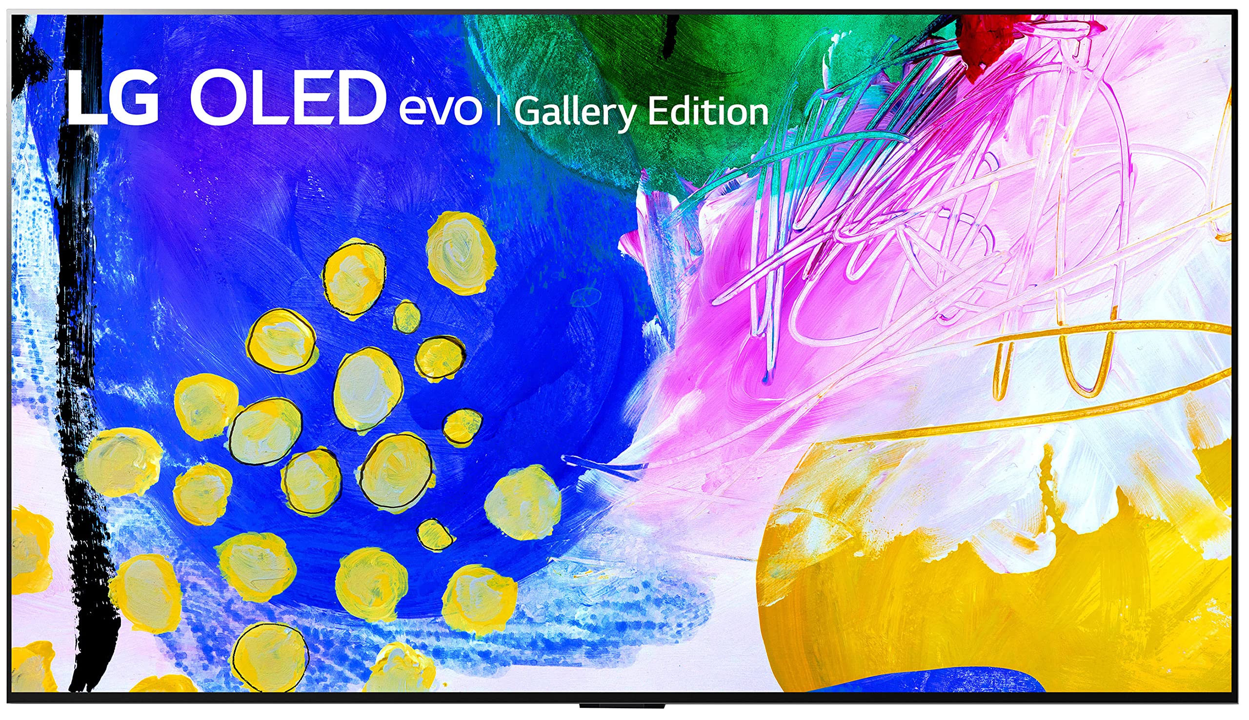 LG 83-Inch Class OLED evo Gallery Edition G2 Series Alexa Built-in 4K Smart TV, 120Hz Refresh Rate, 