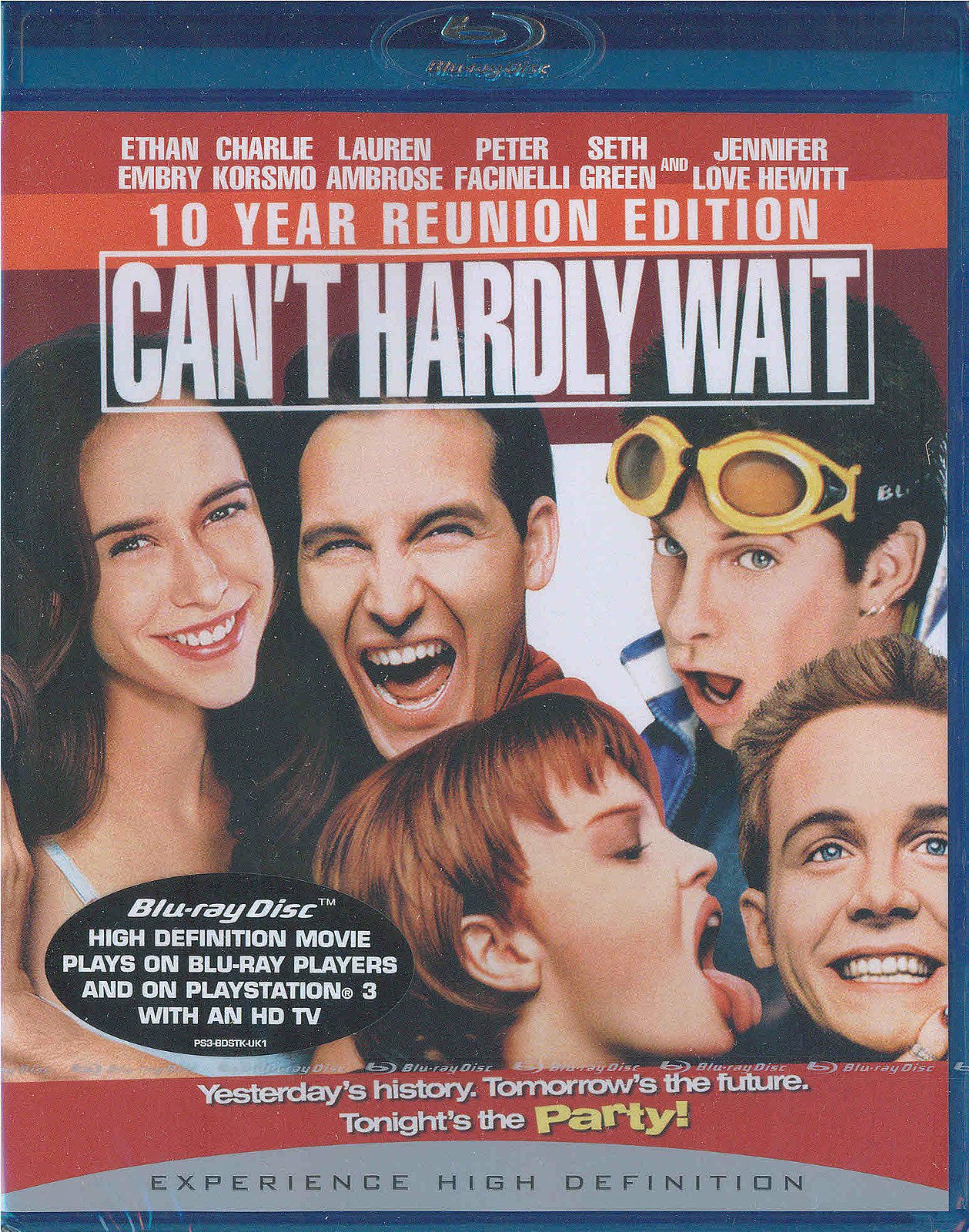 Can't Hardly Wait Blu Ray 2008 para noches de cine retro y maratón de comedia adolescente