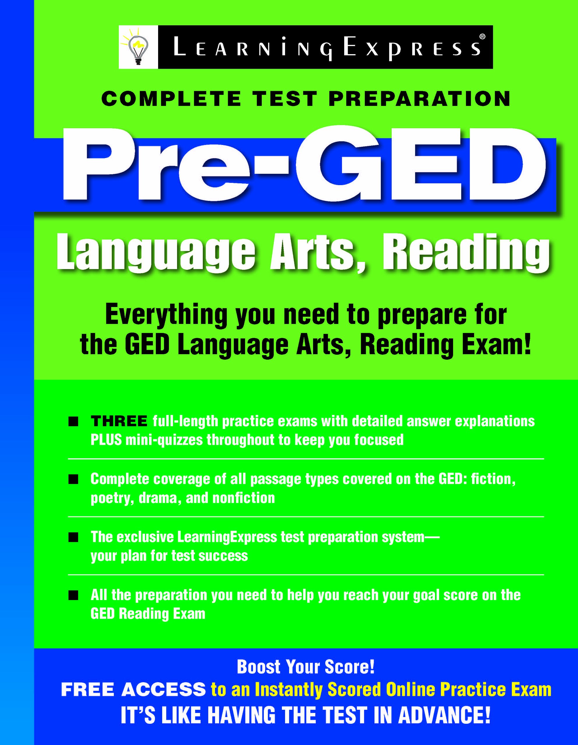 Buy GED Test Skill Builder: Language Arts, Reading — BookShops.in