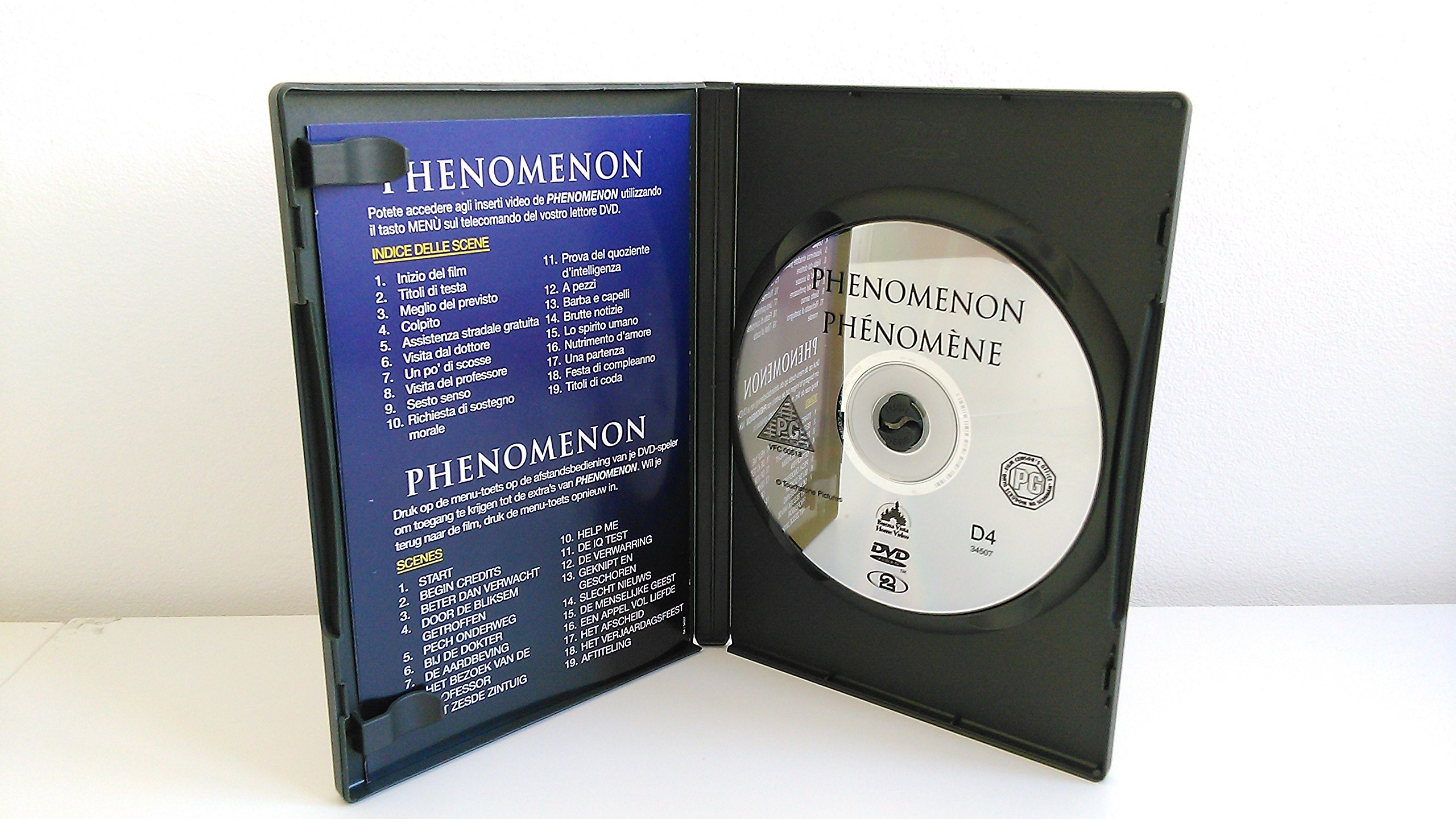 DVD Phénomène película francesa de drama en versión importada de Francia