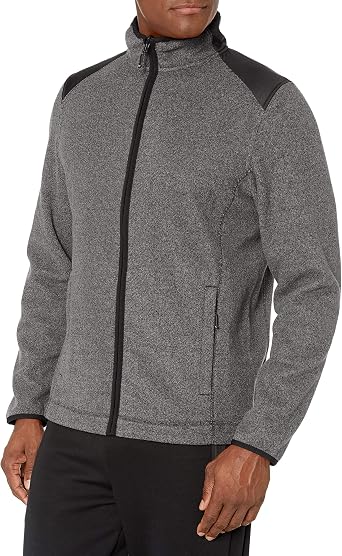Cutter & Buck Mens Spark Systems Cedar Park Full-Zip Performance Fleece Jacket