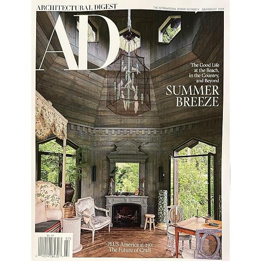 Architectural Digest Usa Magazine July 2026 The Good Life At The Beach, In The Country, And Beyond