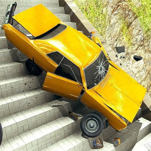 Beamng Drive Death Stair Car Crash Game Car Simulator Car Games