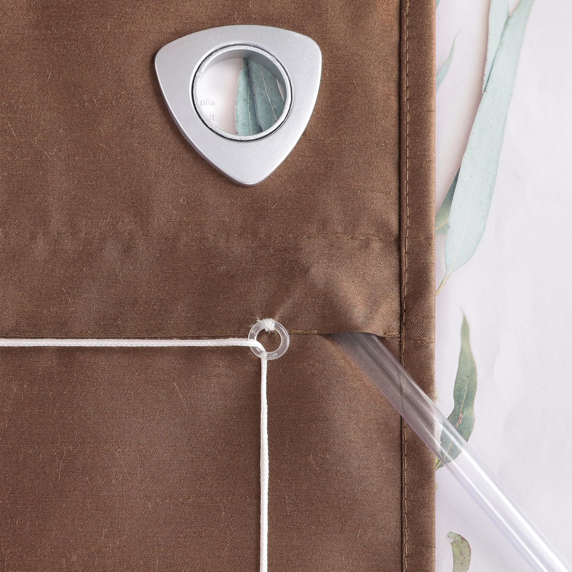 ESLIR Raffrollo Mit Klettband - Schicker Sichtschutz Für Küche & Wohnzimmer