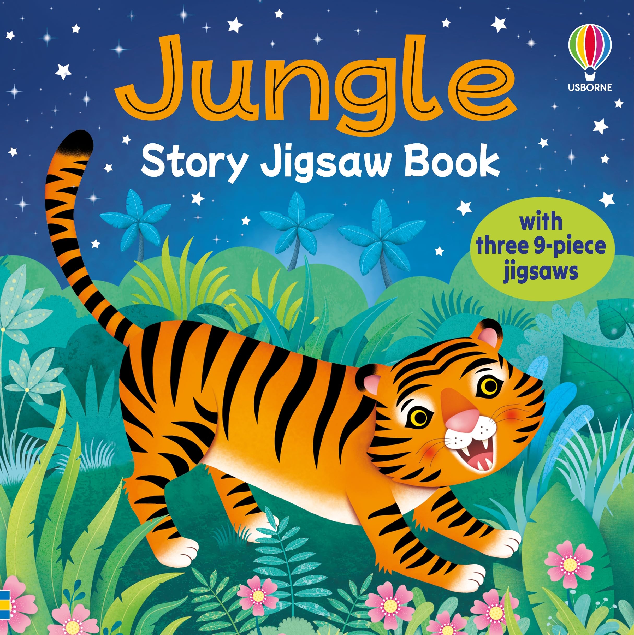 Jungle Story Jigsaw Book by Sam Taplin Board book