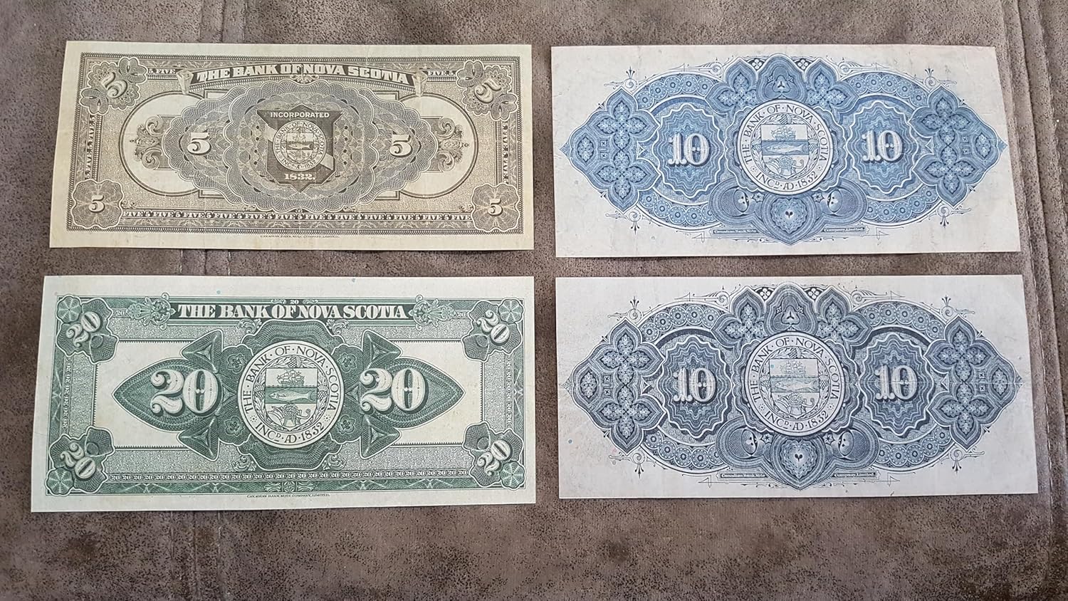 Reprint with W/M Canada Bank of Nova Scotia 1920-1935 y.