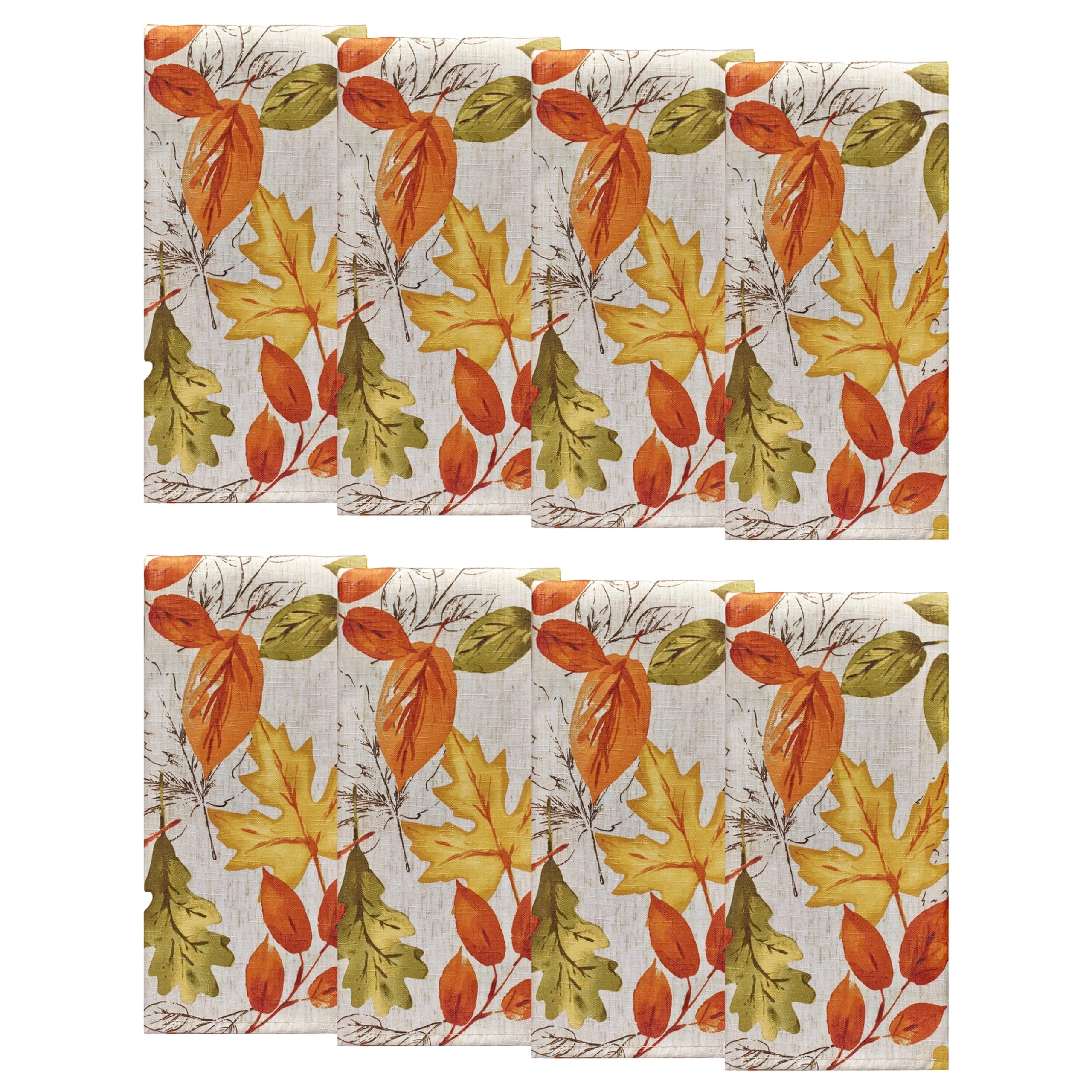 Threadmade Autumn Leaves Napkins