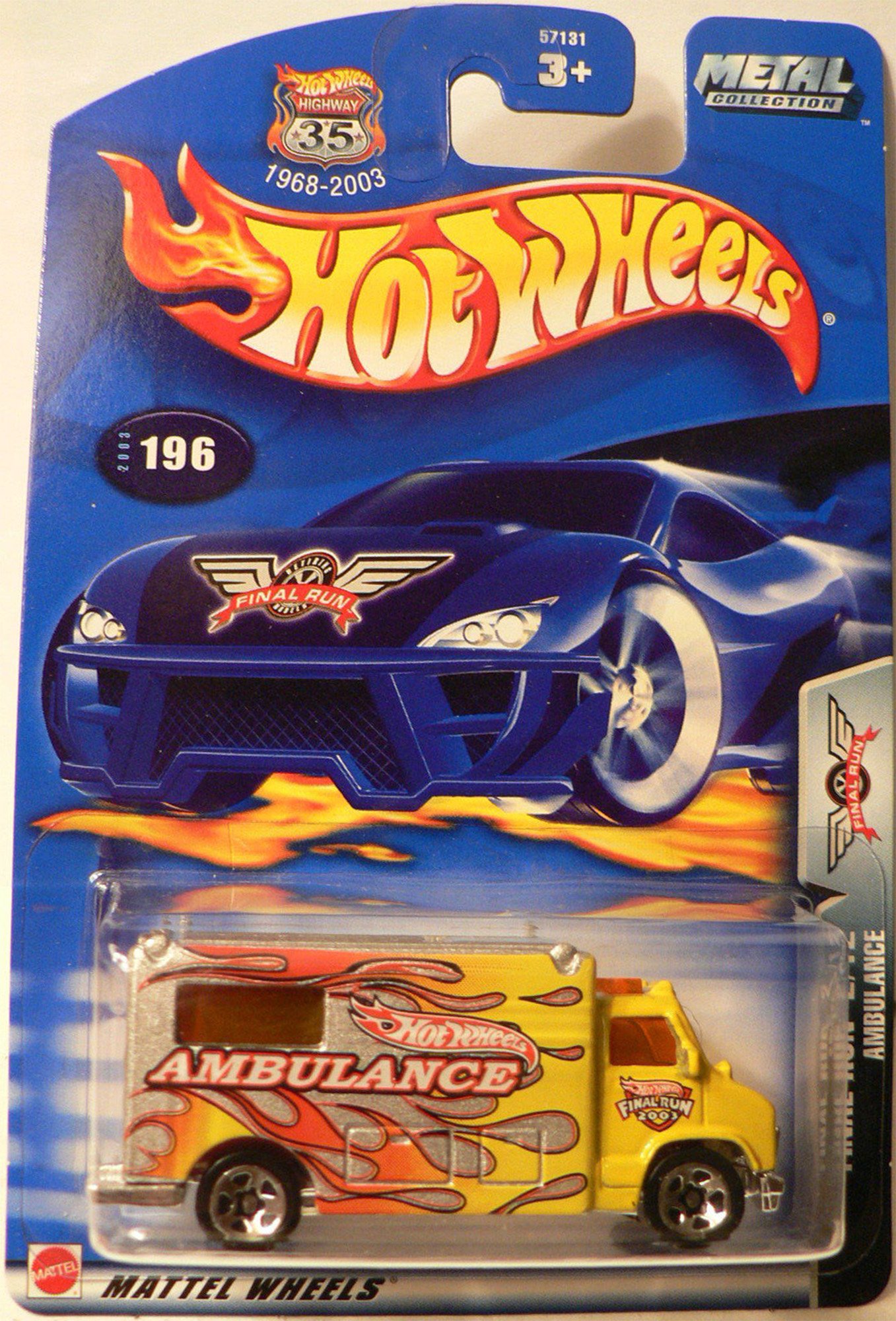 Amazon.com: Final Run Series #2 Ambulance #2003-196 Collectible 