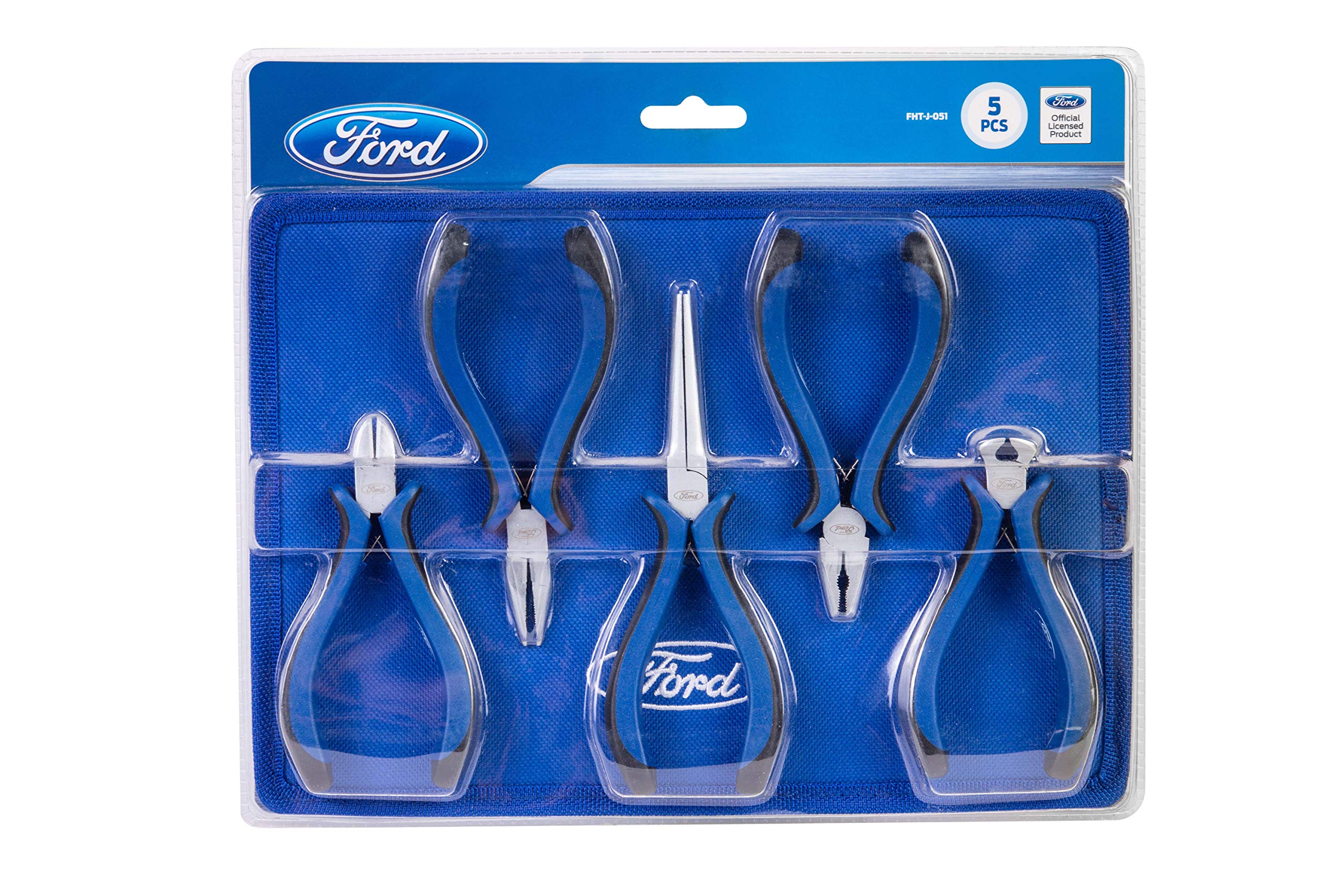Ford Tools Heavy Duty Carbon Steel Mini Plier Set Of 5, 1 Piece
