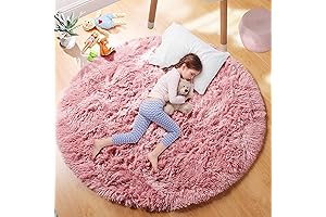 PAGISOFE Round Fluffy Rug: Enhance Your Space with Comfort and Style