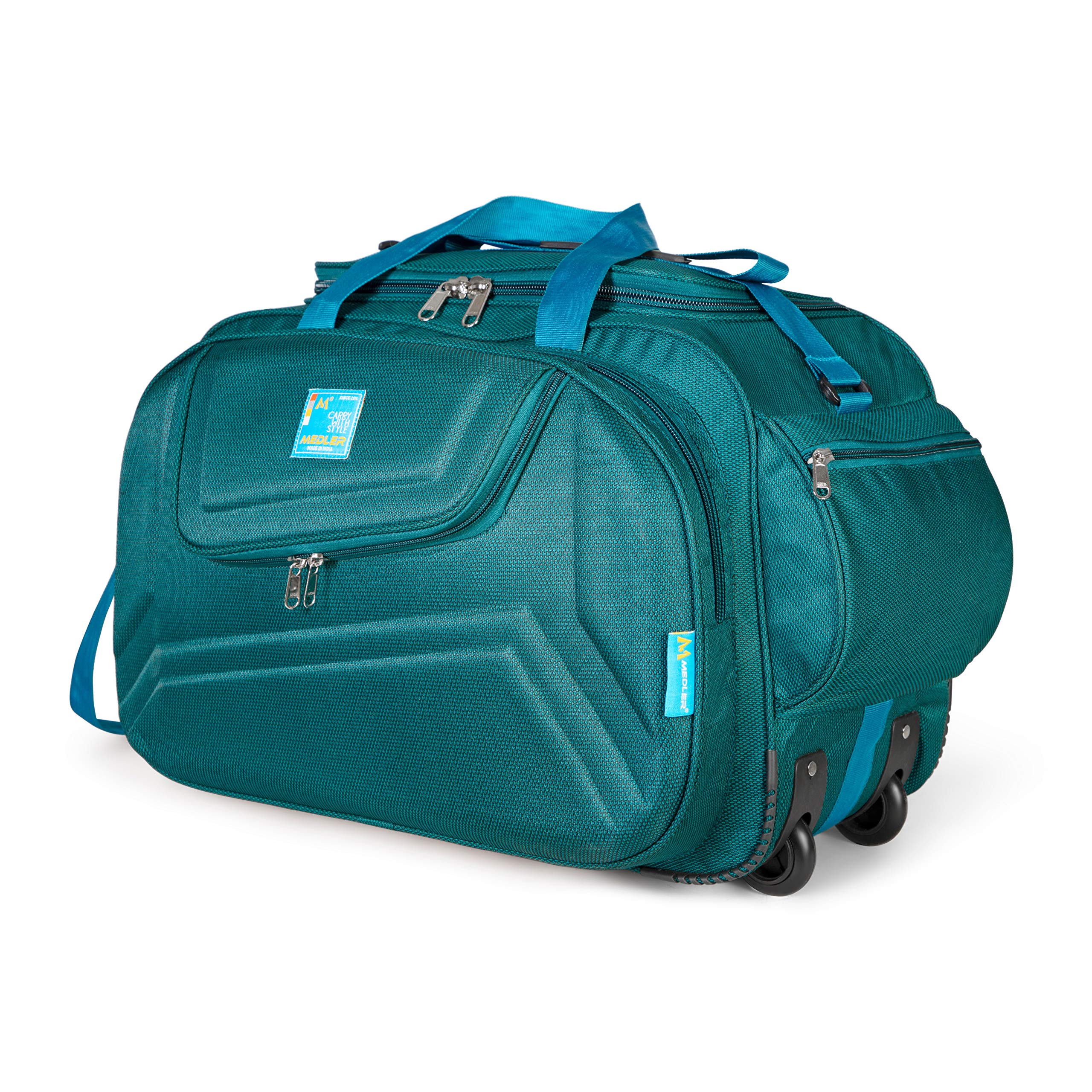 Medler Nylon Travel Bag With Wheels M Medler Voltage Nylon 55