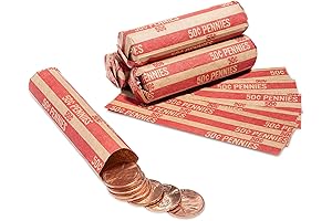 Pennies, Meet Your Match: 1000 Coin Wrappers for Rollin' Delight