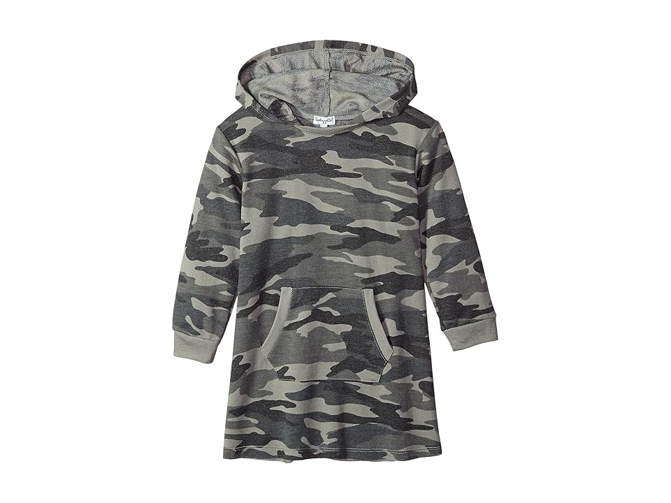 

Splendid Littles Always Camo Dress w/ Hood (Little Kids) (Dusty Olive Camo) Girl's Dress