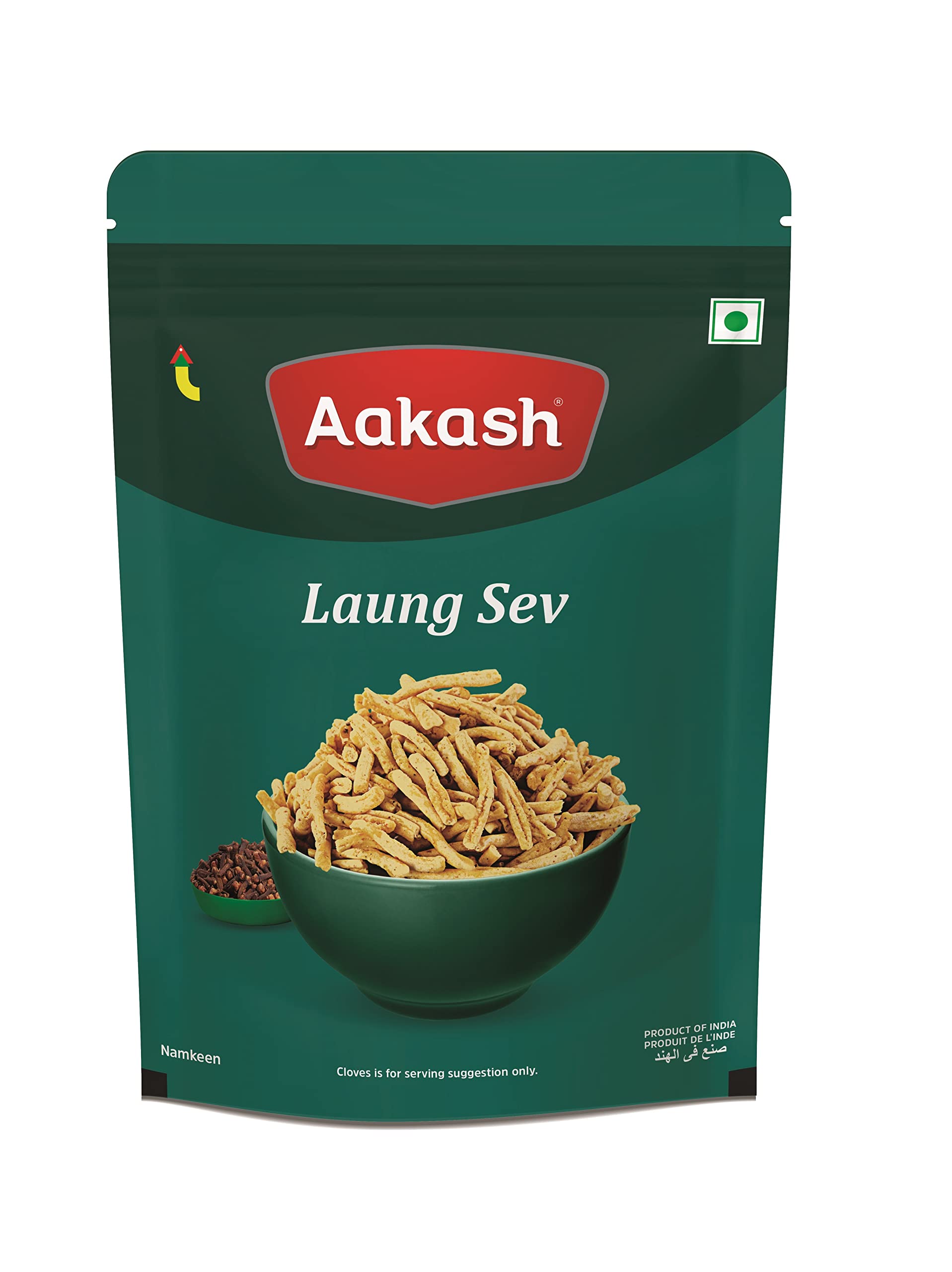 Aakash Namkeen Laung Sev | Mouth Watering Laung Sev, Specialty for Malwa Region | Crispy & Crunchy Traditional Sev | 350 Gm (B0BPSS7496) Amazon Price History, Amazon Price Tracker