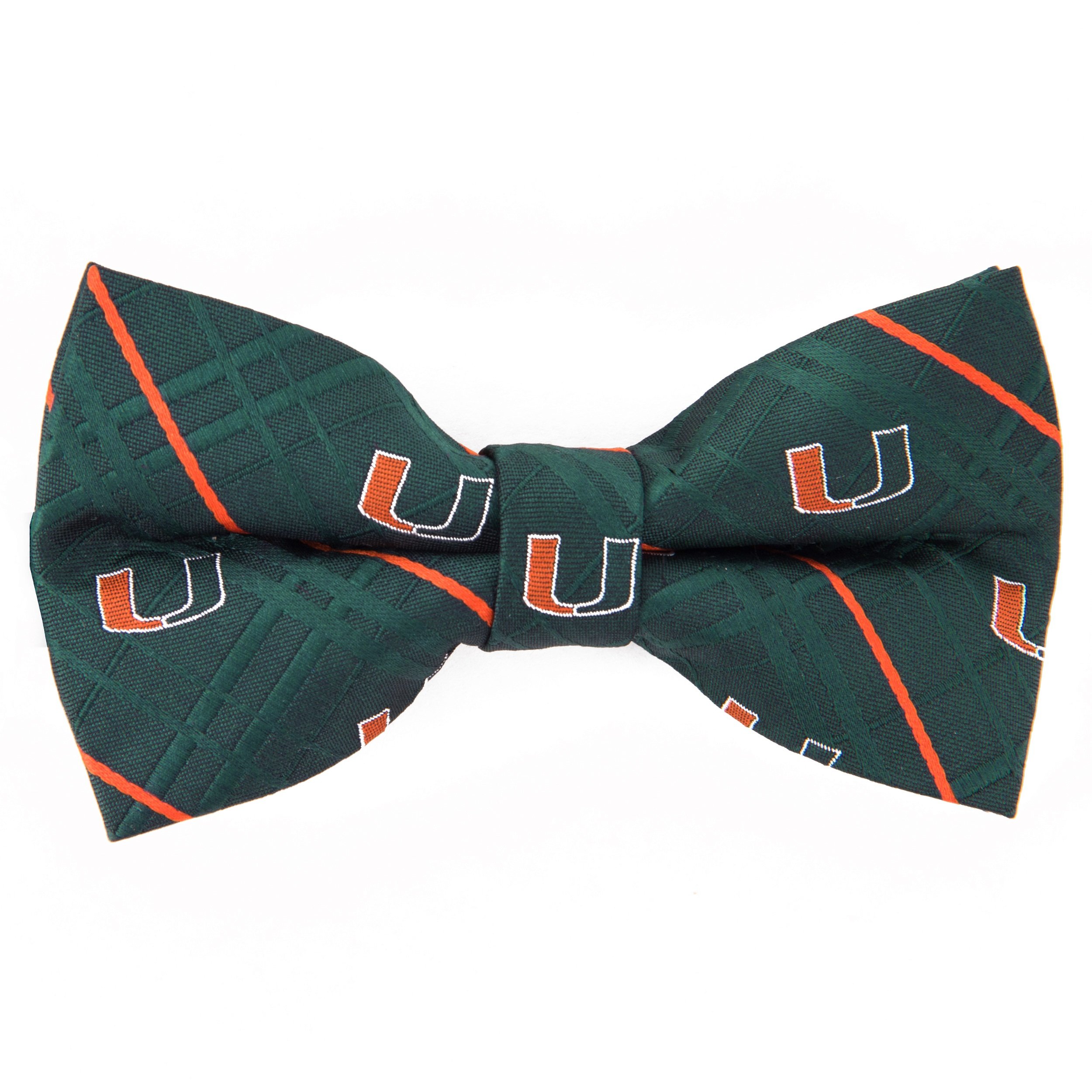 Miami Hurricanes Oxford Bow Tie