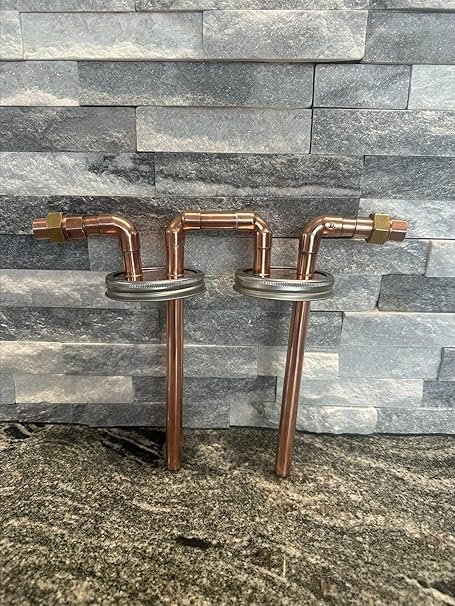 Set 2 Set Coperchi Fermentazione Barattolo Mason Placca Stagnata - Foto 8