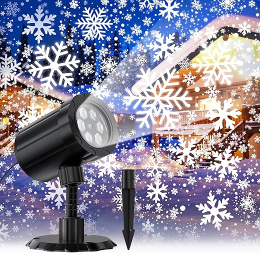 Christmas Snowflake Projector Light Outdoor