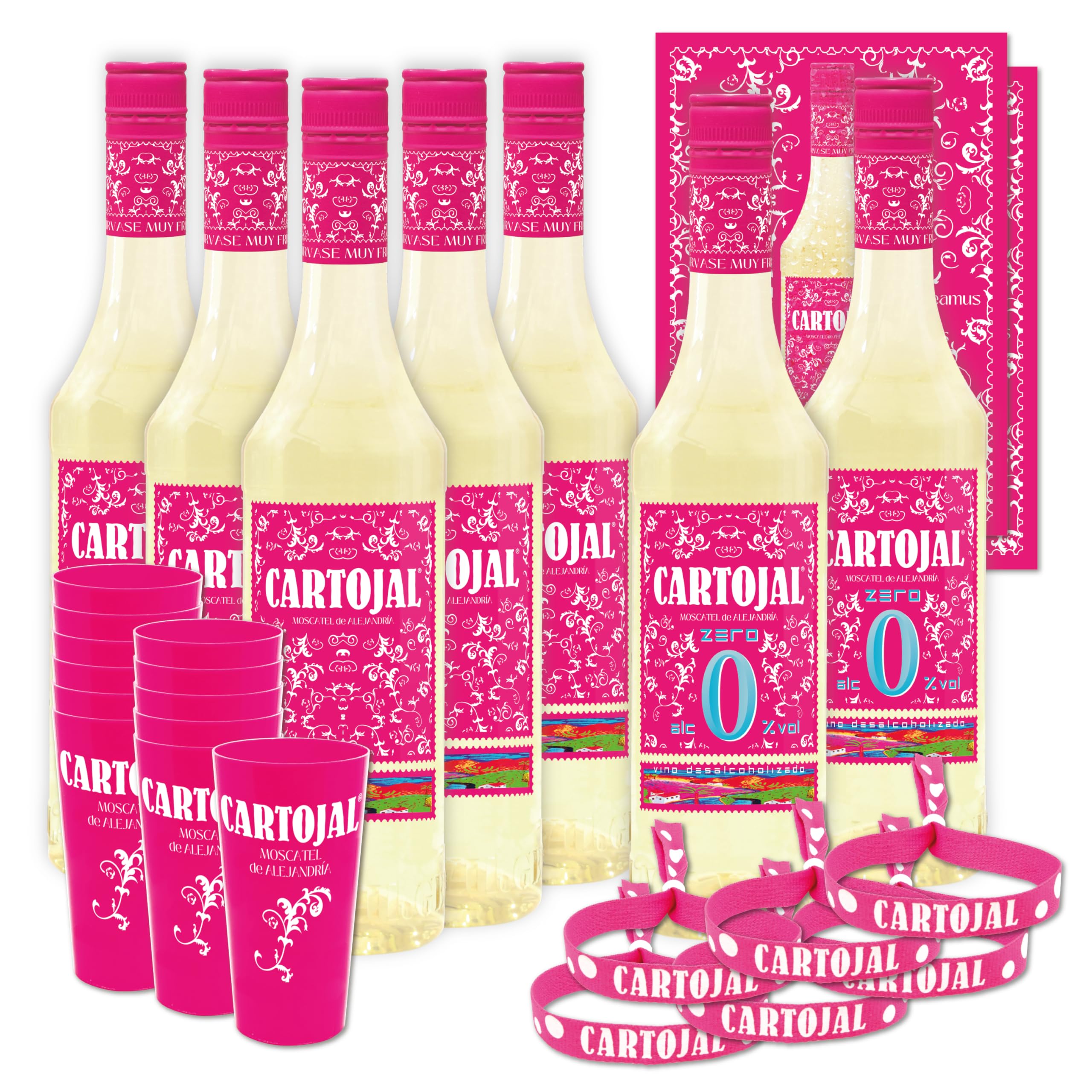 Cartojal Pack Semi Profesional - Vino de licor dulce + 2 botellas de Cartojal ZERO de regalo