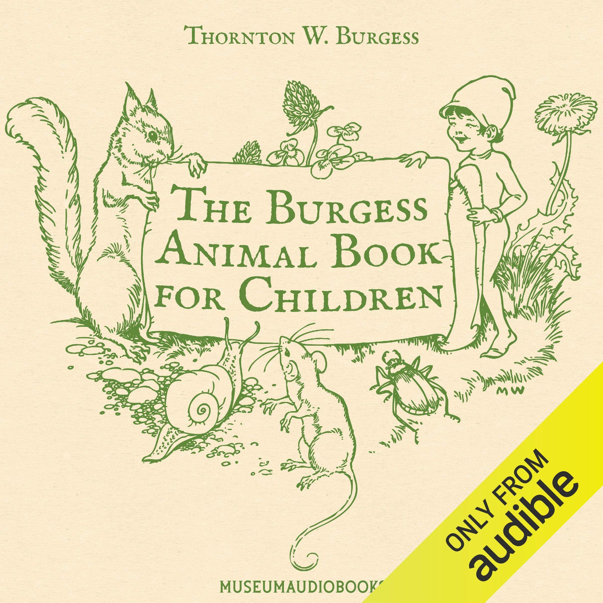 Cover art for The Burgess Animal Book for Children