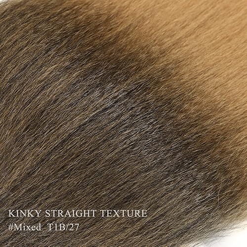 Miniatura 7 de WIGNEE Extensión de cola de caballo larga rizada recta envolvente, extensión de cola de caballo Yaki negro natural para mujeres negras, extensiones