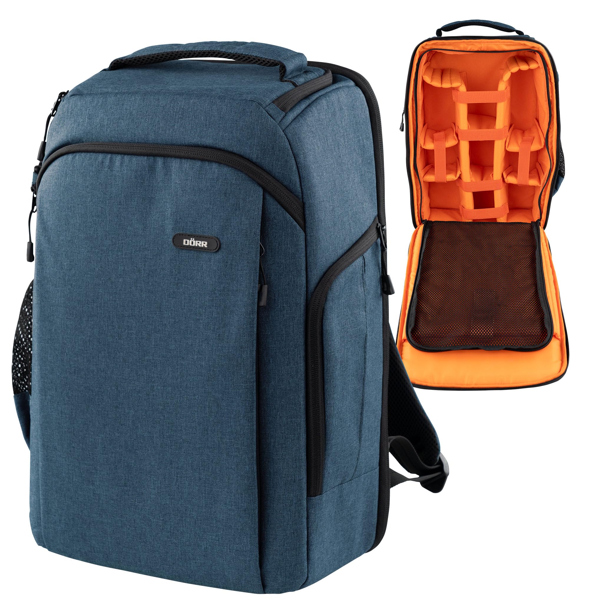 sacchetta fotografa dörr praggo con portacamera e laptop resistente acqua