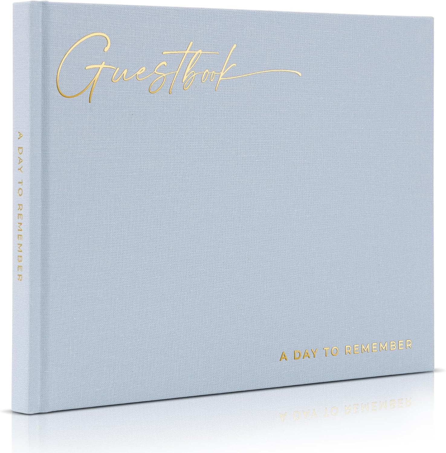 Beautiful Wedding Guest Book for Your Wedding Reception w/ Polaroid Photos | Simply Elegant Guestbook to Sign in and Add Photos - The Perfect Baby Shower Guest Book for the Special Day