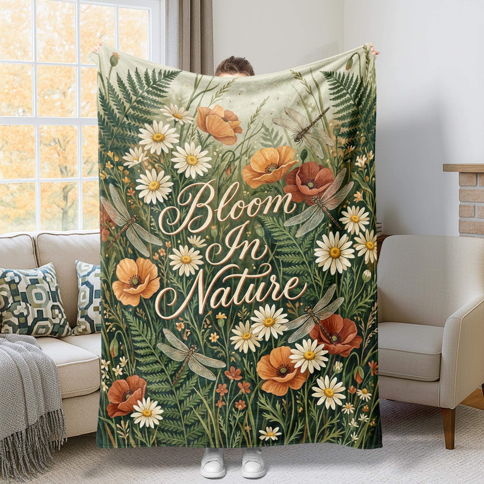 Couverture en flanelle contre le froid au bureau et lit 152cm