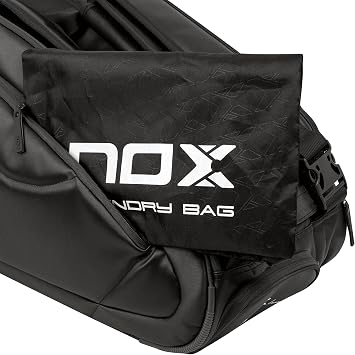 NOX Padel Bag PRO SERIES | Thermal ThermoTech Compartment | Large Capacity for 5 Rackets & Ventilated Shoe Pocket | Ergonomic Design with Backpack Straps | Padel Racket Bag for Men & Women