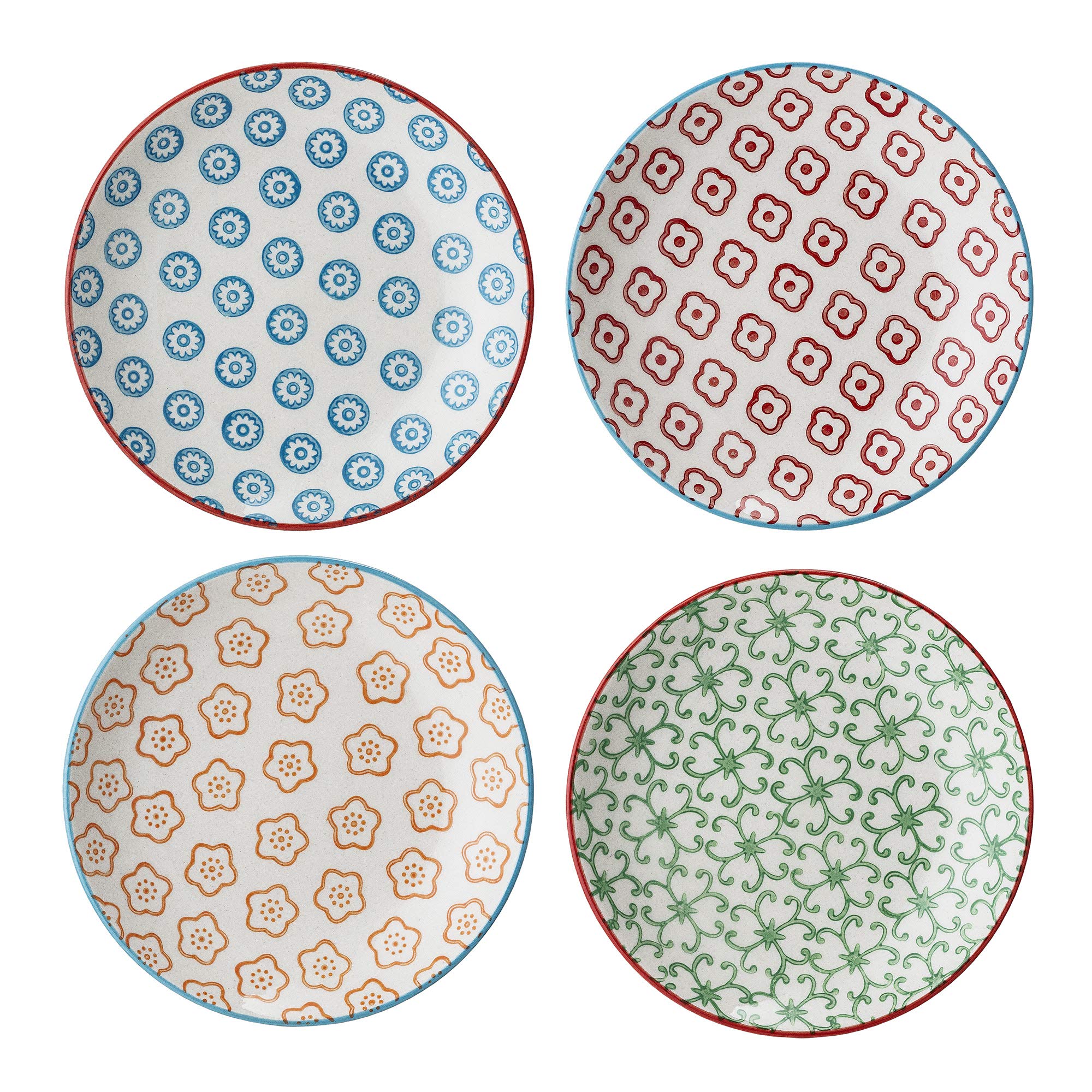 Bloomingville Emma - Set Di 4 Piattini Sottotazza,13 Cm