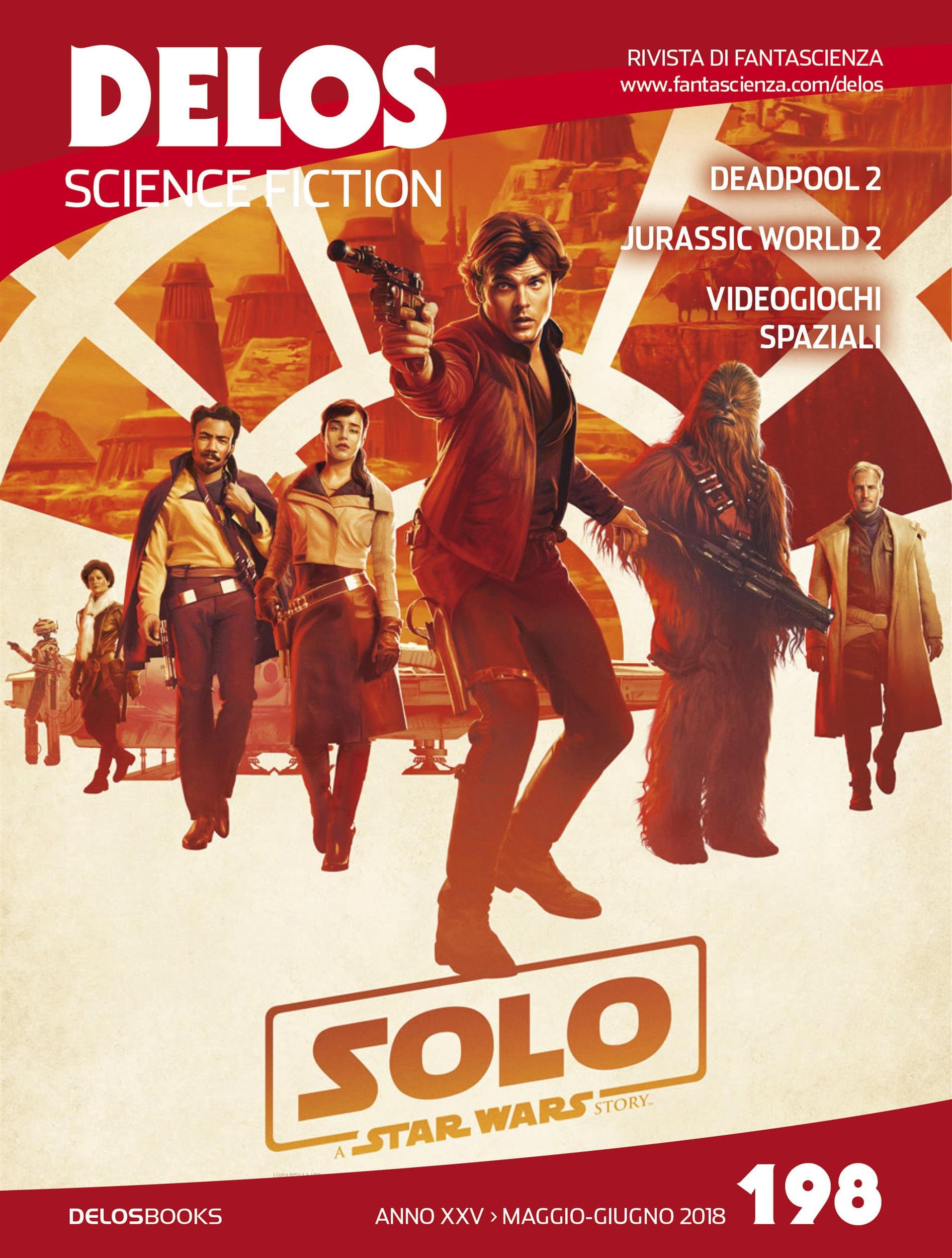 Cover of Delos Science Fiction, #198 - Maggio 2018
