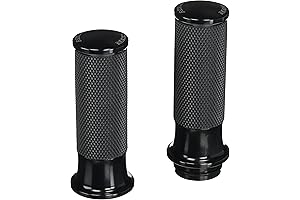 Arlen Ness 07-323 Black Fusion Street Glide Grips